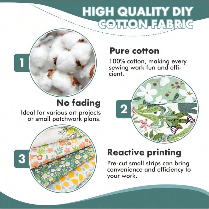 Jade Green Precut Fabric is made of 100% cotton
