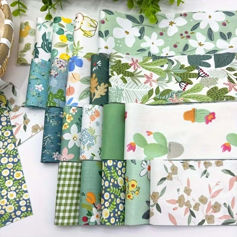 Unrolled Jade Green Precut Fabric